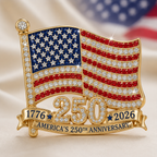 Commemorative Liberty Bow Pin