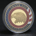 U.S. Military Challenge Coin - Thank You For Our Freedom Coin