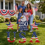 America 250th Anniversary Eagle Yard Sign Set