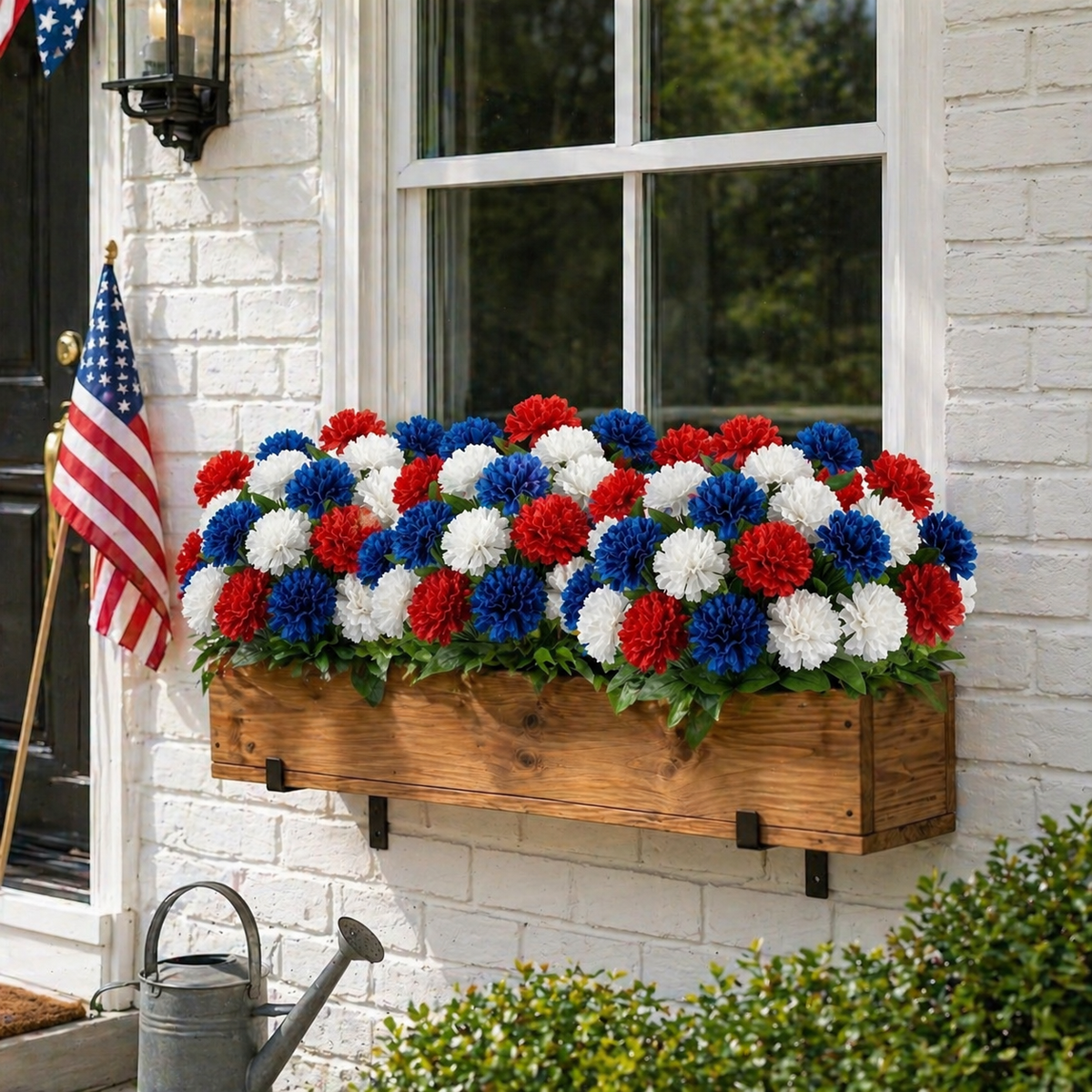 Patriotic Artificial Carnation Bouquet