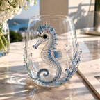 Artisanal Blue Ringed Octopus Glassware