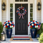 Patriotic Artificial Carnation Bouquet