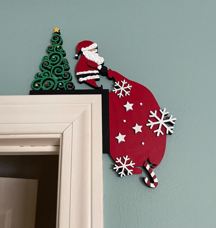 Christmas Door Topper Decoration