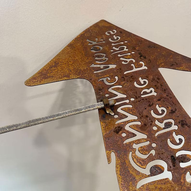 There Be Fairies Running Amok Sign