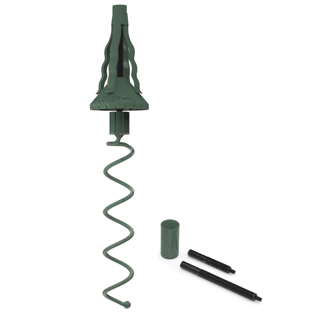 Christmas Tree Topper Holder , Twist-on Holiday Universal Tree Topper Stabilizer