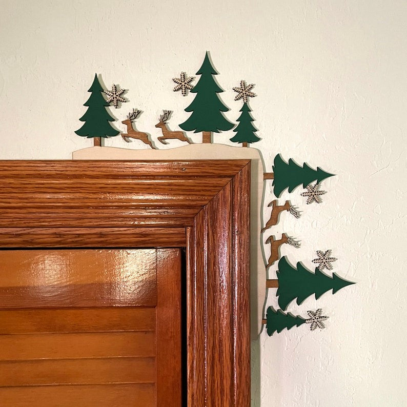 Christmas Door Topper Decoration