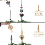 Christmas Tree Topper Holder , Twist-on Holiday Universal Tree Topper Stabilizer