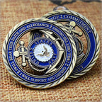 U.S. Military Challenge Coin - Thank You For Our Freedom Coin