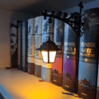 Library Lantern-Decorative Bookshelf Lighting