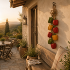 Rustic Harvest Faux Pepper Braid Wall Decor