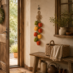 Rustic Harvest Faux Pepper Braid Wall Decor
