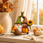 Harvest Gnome Fall Resin Decor