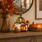 Harvest Gnome Fall Resin Decor