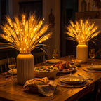 Golden Harvest Wheat Stalk table Lights
