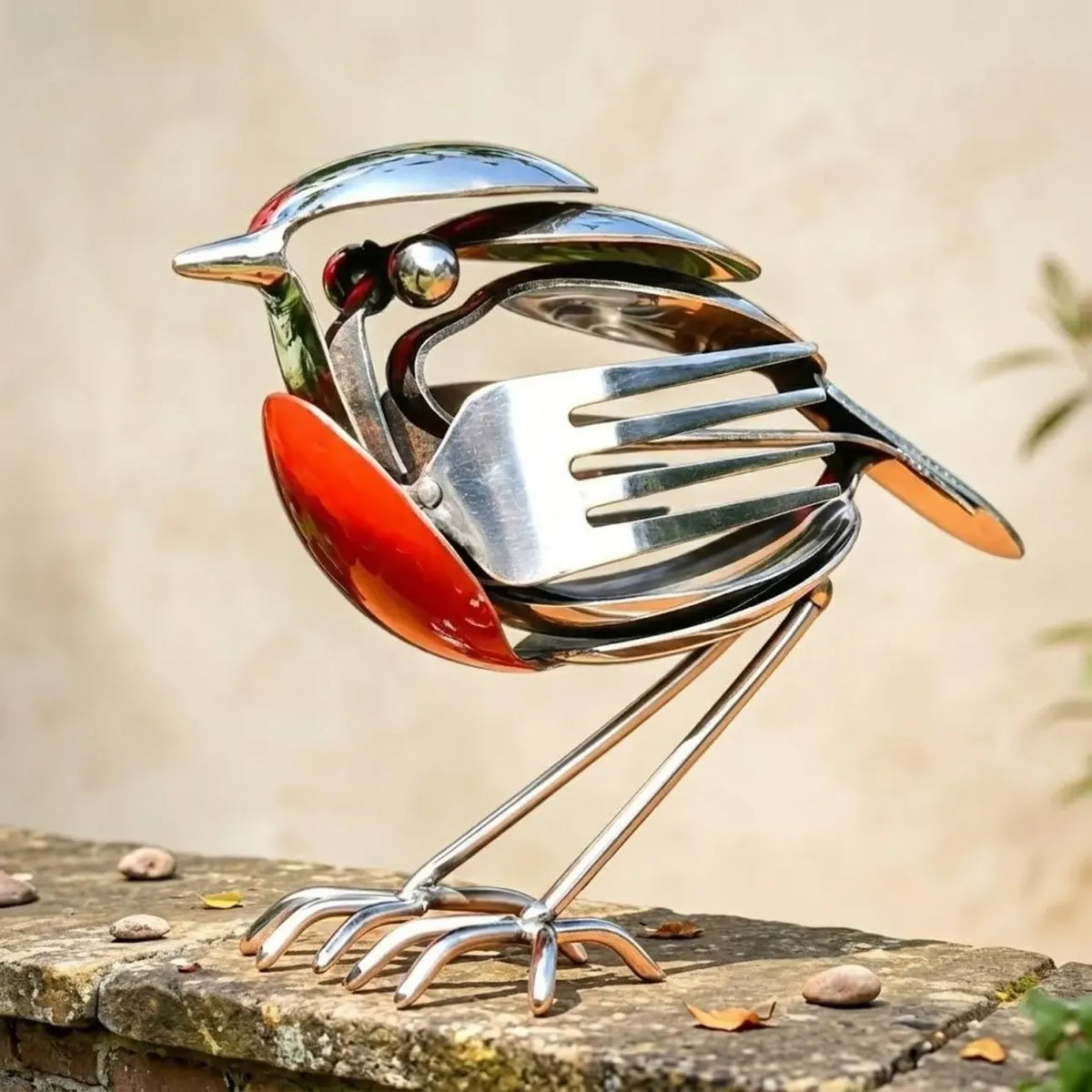 Silver Robin Garden Sculpture🎁BUY 3 GET FREE SHIPPING